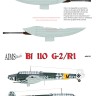 Aims AIMS48D030 Messerschmitt Bf-110G-2/R1 1/48