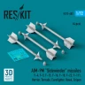 Reskit 72482 AIM-9M 'Sidewinder' missiles (4 pcs.) 1/72