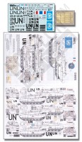 Echelon FD D356002 UNIFIL Leclercs (1/35) A complete revamp for more UNIFIL Leclercs featuring many different font types for the UN marking 1/35