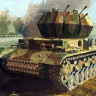 Dragon 6565 FlaK.Pz. IV Ausf. G "Wirbelwind" (early prod., w/zimmerit) 1/35