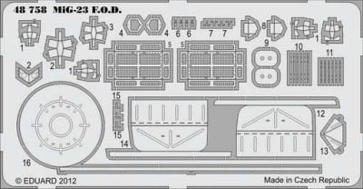 Eduard 48758 MiG-23 F.O.D.