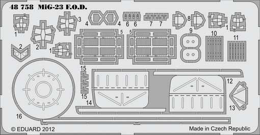 Eduard 48758 MiG-23 F.O.D.