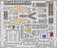 Eduard 32808 F-104 C2 seatbelts