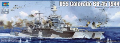 Trumpeter 05768 Корабль USS Colorado BB-45 1944 1/700
