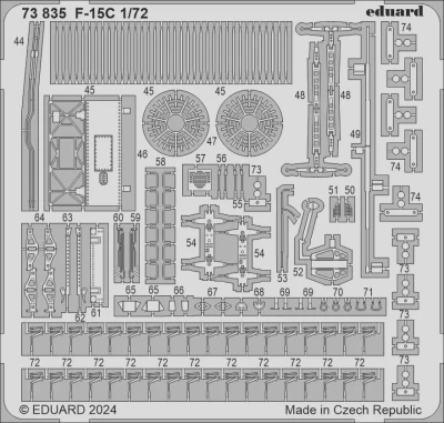 Eduard 73835 SET F-15C (FINEM) 1/72
