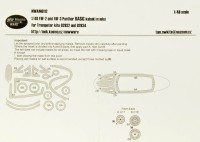 New Ware NWA-M0112 Mask F9F-2 and F9F-3 Panther BASIC (TRUMP) 1/48