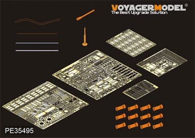 Voyager Model PE35495 Набор фототравления: Modern Russian T-90 MBT basic (For zvezda 3573) распродажа 1/35