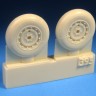 Barracuda Studios BCR48395 Focke-Wulf Ta-152H Mainwheels 1/48