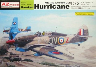 AZ Model 73035 Hawker Hurricane Mk.IId 1/72