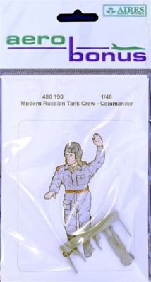 Aerobonus 480190 Modern Russian Tank Crew - Commander 1/48