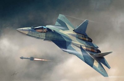 Hobby boss 87257 Самолет Russian T-50 PAK-FA (Hobby Boss) 1/72