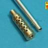 Aber 35 L-244 Gun barrel for German Rheinmetall 12,8cm K44 L/55 Anti-Tank Gun (designed to be used with Great Wall and Trumpeter kits) 1/35