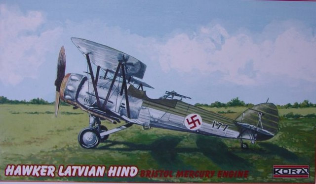 Kora Model 72153 Hawker Latvian Hind (Bristol Mercury Engine) 1/72