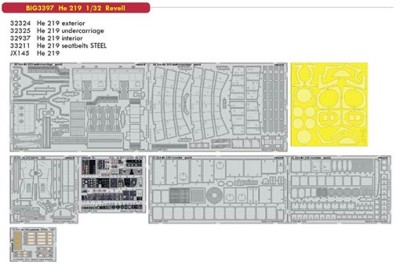 Eduard BIG03397 1/32 He 219 (REV)