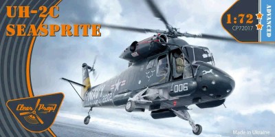 Clear Prop CP72017 Kaman UH-2C Seasprite, Advanced Kit (3x camo) 1/72