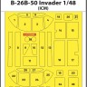 Art Scale 200-M48083 Douglas B-26B-50 Invader canopy frame paint masks (inside and outside) 1/48