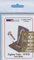 AML AMLE30005 Seatbelts Yak Fighters WWII (PE set) 1/32