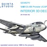 Quinta Studio QD48270 EA-6B Prowler (ICAP II) (Kinetic) 3D Декаль интерьера кабины 1/48
