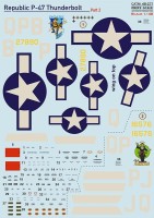 Print Scale 48271 Republic P-47 Thunderbolt Part 2 1/48