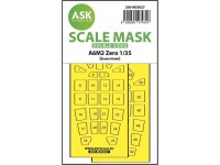 Art Scale 200-M35027 Mitsubishi A6M2 Zero double-sided painting mask 1/35
