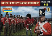 Strelets STR20172 British Infantry Standing Order Arm Napoleonic 1/72