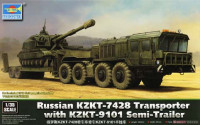 Trumpeter 01039 Советский Танковый тягач-транспортер KZKT-7428 1/35