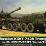 Trumpeter 01039 Советский Танковый тягач-транспортер KZKT-7428 1/35