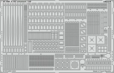 Eduard 481098 SET A-10C armament (HOBBYB) 1/48