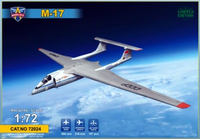 Modelsvit 72024 Самолет-перехватчик М-17 &quot;Стратосфера&quot; 1/72