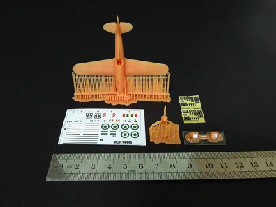 Metallic Details MDR14446 Macchi C.205 (3D-Printed) with etched parts and decals 1/144