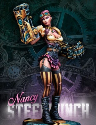 Girls G-75004 Nancy Steelpunch, 75 мм