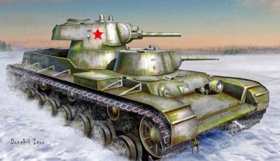 Trumpeter 09584 СМК Советский тяжелый Танк 1/35