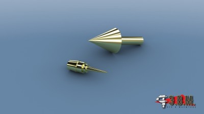 ЭВМ BR49004 F-14A ПВД и датчик угла атаки 1/48