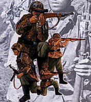 Trumpeter 00403 мотострелковый полк в Белграде,1941г. 1/35