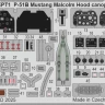 Eduard 82176 P-51B Mustang Malcolm Hood canopy (PROFIPACK) 1/48