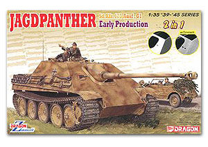 Dragon 6758 Jagdpanther Early Prod. w/Zimmerit 1/35