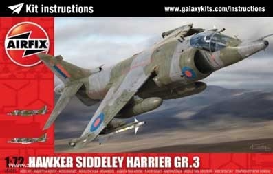 Airfix 04055 Bae Harrier Gr3 1/72