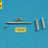 Aber 35 L-198 Armament for British Vickers Medium Tank MK I OQF 3 pdr Vickers x1 pcs. 0.303 Vickers x2pcs