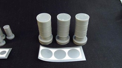 Metallic Details MDR3516 Drum 200 l (3 pcs) 1/35