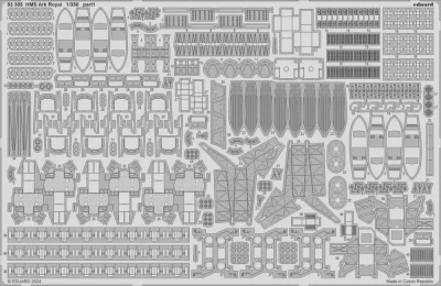 Eduard 53305 SET HMS Ark Royal 1939 part 1 (I LOVE KIT) SET