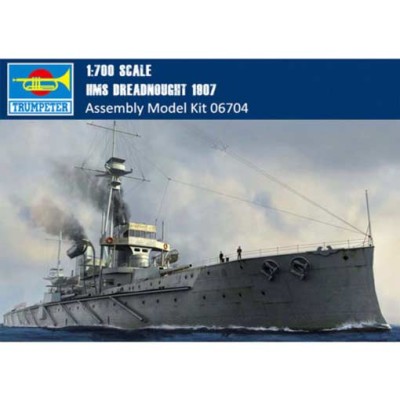 Trumpeter 06704 HMS Dreadnought British Battleship 1907