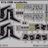Eduard 73369 SET F/A-18D seatbelts (ACAD) 1/72