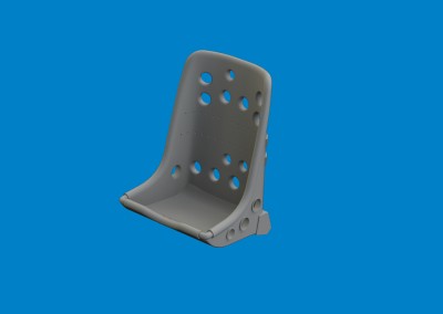 Eduard 6481094 BRASSIN A6M5 seat PRINT (EDU) 1/48