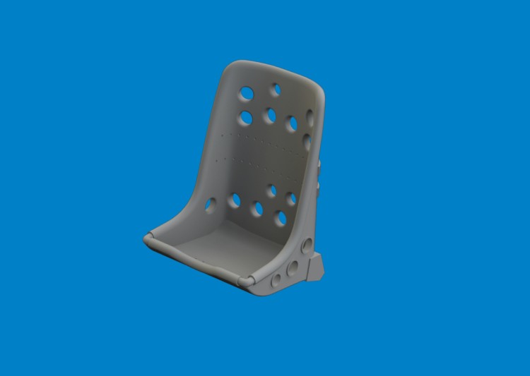 Eduard 6481094 BRASSIN A6M5 seat PRINT (EDU) 1/48
