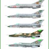 Model Maker Decals D48085 Mikoyan MiG-21 around the world - Uganda 1/48