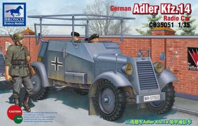 Bronco CB35051 German Adler Kfz.14 Radio 1/35