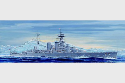 Trumpeter 05741 Линкор &quot;Худ&quot; 1931 1/700