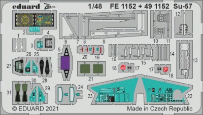 Eduard FE1152 Su-57 (ZVE) 1:48
