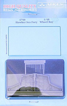 Aires 4750 Hawker Sea Fury wheel bay (AIRFIX) 1/48