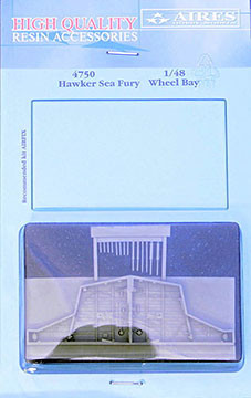 Aires 4750 Hawker Sea Fury wheel bay (AIRFIX) 1/48